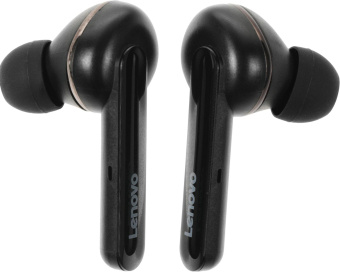 Гарнитура внутриканальные Lenovo HT28 черный беспроводные bluetooth в ушной раковине (УТ000023561) от магазина РЭССИ