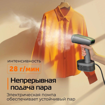 Отпариватель ручной Red Solution HS700 1600Вт серый от магазина РЭССИ