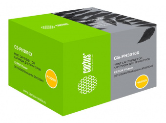 Картридж лазерный Cactus CS-PH3010X 106R02183 черный (2300стр.) для Xerox Phaser 3010/WorkCentre 3045 от магазина РЭССИ