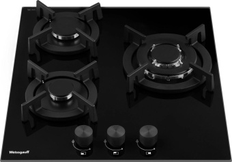 Газовая варочная поверхность Weissgauff HGG 451 BGV Nano черный от магазина РЭССИ