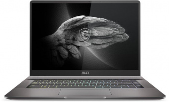 Ноутбук MSI Creator Z16 A12UET-064RU Core i7 12700H 16Gb SSD512Gb NVIDIA GeForce RTX 3060 6Gb 16" IPS Touch QHD+ (2560x1600) Windows 11 Professional grey WiFi BT Cam (9S7-157211-064) от магазина РЭССИ