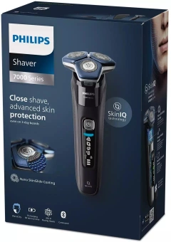 Бритва роторная Philips S7886/35 реж.эл.:3 питан.:аккум. черный от магазина РЭССИ