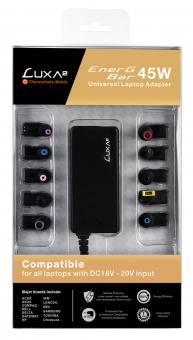 Адаптер Thermaltake LUXA2 EnerG Bar 45W автоматический 45W 17.5V-21V 10-connectors 4.6A от бытовой электросети от магазина РЭССИ