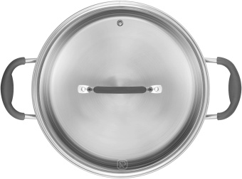 Кастрюля-пароварка Rondell RDS-1103 16.7л. d=26см (с крышкой) стальной от магазина РЭССИ