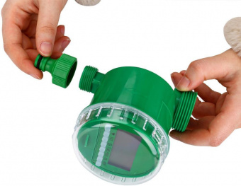 Таймер Deko DKIT02 1; 3/4" зеленый (065-0948) от магазина РЭССИ