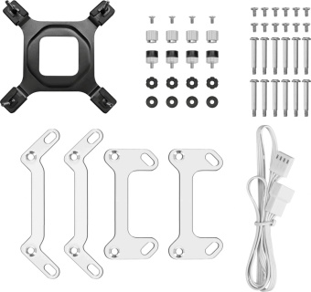 Система водяного охлаждения Deepcool Mystique 360 Soc-AM5/AM4/1200/1700/1851 белый 4-pin 36.49dB Al 1847gr Ret (R-LX360-WHDSNMP-G-1) от магазина РЭССИ