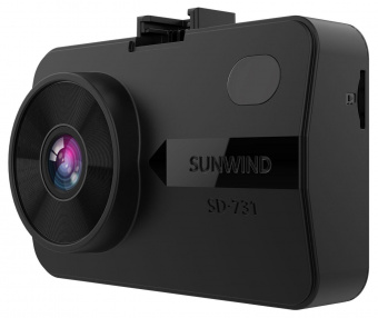 Видеорегистратор с радар-детектором SunWind SD-731 GPS черный от магазина РЭССИ