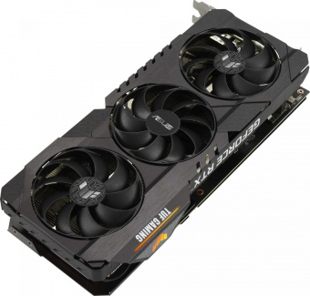 Видеокарта Asus PCI-E 4.0 TUF-RTX3070-O8G-V2-GAMING NVIDIA GeForce RTX 3070 8192Mb 256 GDDR6 1815/14000 HDMIx2 DPx3 HDCP Ret от магазина РЭССИ
