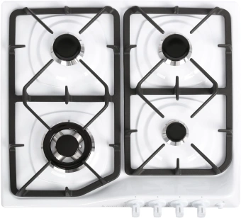 Газовая варочная поверхность Gefest СН 1210-02 К4 белый от магазина РЭССИ