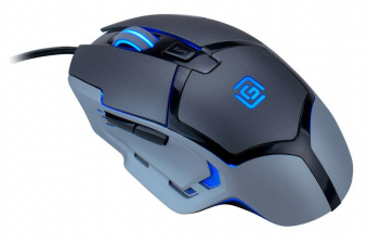 Мышь Оклик 915G HELLWISH V2 черный/серый оптическая (4800dpi) USB (6but) от магазина РЭССИ