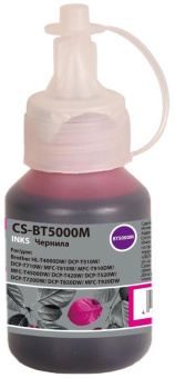 Чернила Cactus CS-BT5000M BT5000M пурпурный 48мл для Brother HL-T4000DW, DCP-T510W, DCP-T710W, MFC-T810W, MFC-T910DW, MFC-T4500DW, DCP-T420W, DCP-T520W, DCP-T720DW, DCP-T820DW, MFC-T920DW от магазина РЭССИ