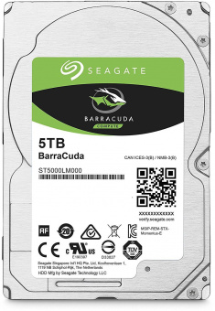 Жесткий диск Seagate SATA-III 5Tb ST5000LM000 Barracuda (5400rpm) 128Mb 2.5" от магазина РЭССИ