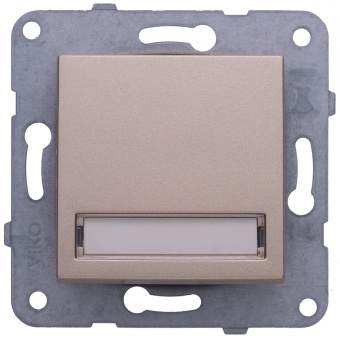 Кнопка звонка Panasonic Karre&Arkedia скрыт. 1кл. IP20 бронза (упак.:1шт) (WKTT00202BR-RU) от магазина РЭССИ