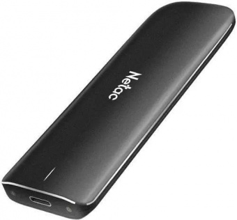 Накопитель SSD Netac USB-C 500Gb NT01ZX-500G-32BK ZX 1.8" черный от магазина РЭССИ