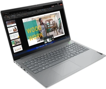 Ноутбук Lenovo Thinkbook 15 G4 IAP Core i7 1255U 8Gb SSD512Gb Intel Iris Xe graphics 15.6" IPS FHD (1920x1080) noOS grey WiFi BT Cam Bag (21DJ00PGAK) от магазина РЭССИ
