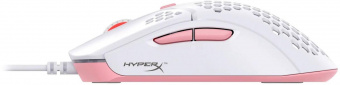 Мышь HyperX Pulsefire Haste белый/розовый оптическая (16000dpi) USB2.0 для ноутбука (5but) от магазина РЭССИ