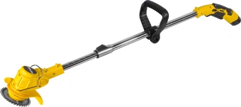 Триммер электрический Huter GET-12M-2Li аккум. неразбор.штан. реж.эл.:леска/нож от магазина РЭССИ