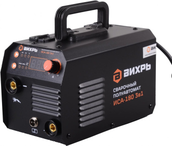 Сварочный полуавтомат Вихрь ИСА-180 3в1 инвертор FLUX, MMA,TIG-Lift 4.8кВт от магазина РЭССИ
