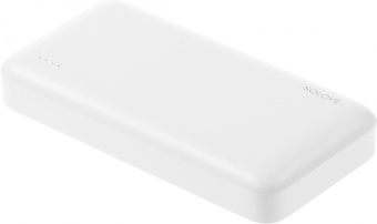 Мобильный аккумулятор Solove Solove 003M 20000mAh QC3.0 2.4A белый (003M WHITE RUS) от магазина РЭССИ