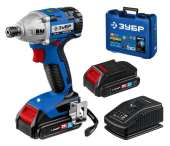 Ударный винтоверт Зубр GVB-250-22 аккум. патрон:HEX от магазина РЭССИ