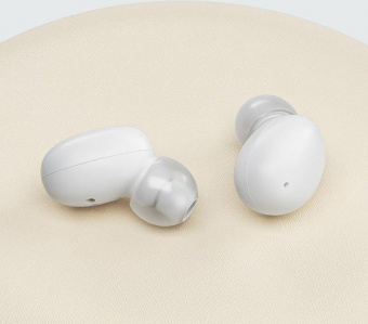 Гарнитура вкладыши QCY T16 белый беспроводные bluetooth в ушной раковине от магазина РЭССИ