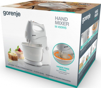 Миксер стационарный Gorenje M450WS 450Вт белый от магазина РЭССИ