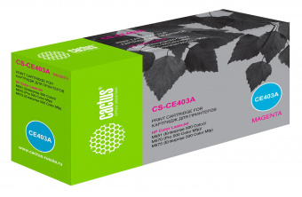 Картридж лазерный Cactus CS-CE403A CE403A пурпурный (6000стр.) для HP CLJ M551 от магазина РЭССИ
