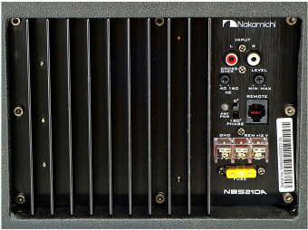 Сабвуфер автомобильный Nakamichi NAK-NBS210A 100Вт активный (25см/10") от магазина РЭССИ