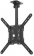 Картинка Кронштейн для телевизора Hama Swivel Height-adjustable черный 32"-65" макс.40кг потолочный поворот от магазина РЭССИ Кронштейн для телевизора Hama Swivel Height-adjustable черный 32"-65" макс.40кг потолочный поворот от магазина РЭССИ