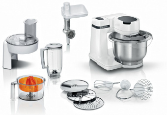 Кухонная машина Bosch MUMS2EW40 планетар.вращ. 700Вт белый от магазина РЭССИ