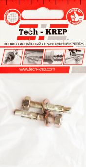 Клиновой анкер Tech-Krep 6х40 2 шт - пакет 104666 от магазина РЭССИ