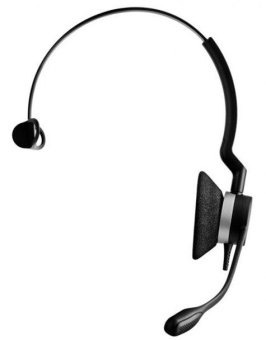 Наушники с микрофоном Jabra BIZ 2300 Duo NC черный накладные оголовье (2309-820-104) от магазина РЭССИ