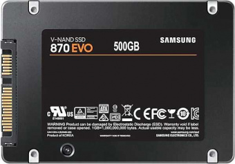 Накопитель SSD Samsung SATA III 500Gb MZ-77E500BW 870 EVO 2.5" от магазина РЭССИ