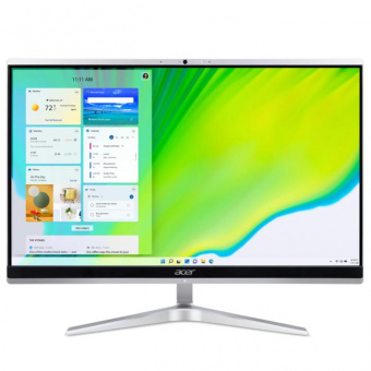 Моноблок Acer Aspire C22-1610 21.5" Full HD N100 (0.8) 8Gb SSD256Gb UHDG CR noOS WiFi BT 65W клавиатура мышь Cam черный 1920x1080 от магазина РЭССИ