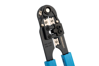 Инструмент обжимной PROconnect HT-210N 12-3451-4 для RJ-45 (упак:1шт) синий от магазина РЭССИ