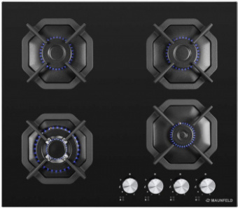 Газовая варочная поверхность Maunfeld EGHG.64.23CB\G черный от магазина РЭССИ