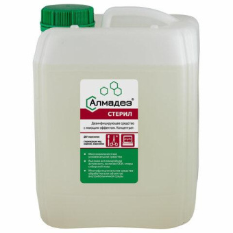 Дезинфицирующее средство концентрат АЛМАДЕЗ Стерил  5 л АС-02 от магазина РЭССИ