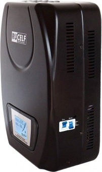 Стабилизатор напряжения Rucelf SDW.II-12000-L 12кВА однофазный черный от магазина РЭССИ