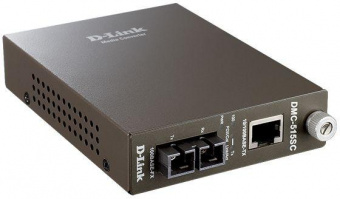 Медиаконвертер D-Link DMC-515SC/D DMC-515SC/D7A 1x10/100Base-TX 1x100Base-FX SC 15km от магазина РЭССИ