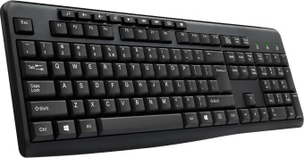Клавиатура Оклик 305M черный USB Multimedia (1659987) от магазина РЭССИ