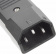 Вилка Lanmaster LAN-IEC-320-C14 IEC 60320 C14 10A 250V black от магазина РЭССИ