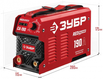 Сварочный аппарат Зубр СА-190 инвертор ММА 6.6кВт от магазина РЭССИ