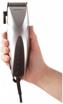 Машинка для стрижки Supra HCS-820 серебристый/черный 3Вт (насадок в компл:4шт) от магазина РЭССИ