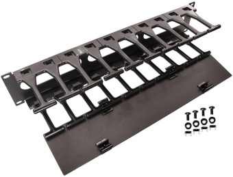 Кабельный органайзер Lanmaster LAN-ORG-PF/S-1U пальцы 1U шир.:19" глуб.:106мм от магазина РЭССИ