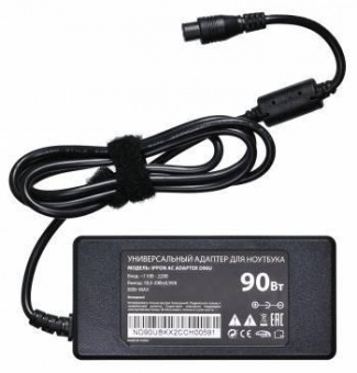 Блок питания Ippon D90U автоматический 90W 15V-19.5V 8-connectors 4.5A 1xUSB 2.1A от бытовой электросети LСD индикатор от магазина РЭССИ