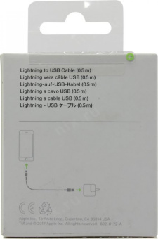Кабель Apple ME291ZM/A USB (m)-Lightning (m) 0.5м белый от магазина РЭССИ
