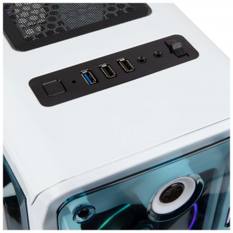 Корпус Hiper OW белый без БП ATX 2x120mm 2xUSB2.0 1xUSB3.0 audio bott PSU от магазина РЭССИ