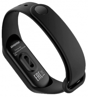 Смарт-браслет Digma Force A4 TFT корп.:черный рем.:черный (A4B) от магазина РЭССИ