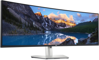 Монитор Dell 49" UltraSharp U4924DW черный IPS LED 8ms 32:9 HDMI M/M матовая HAS Piv 350cd 178гр/178гр 5120x1440 60Hz DP UHD USB 16.3кг от магазина РЭССИ