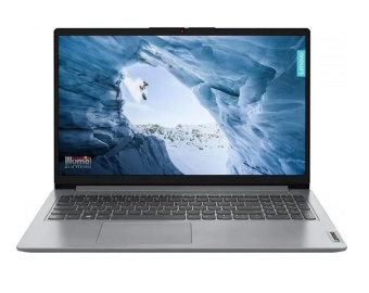 Ноутбук Lenovo IdeaPad 1 15IGL7 Celeron N4020 8Gb SSD256Gb Intel UHD Graphics 600 15.6" IPS FHD (1920x1080) noOS grey WiFi BT Cam (82V700CURK) от магазина РЭССИ